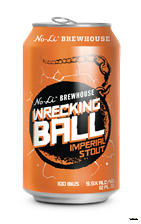 No-Li Brewhouse Releases Wrecking Ball Imperial Stout in Cans No-Li Brewhouse Releases Wrecking Ball Imperial Stout in Cans