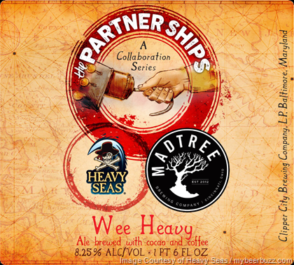 Heavy Seas Releasing Partner Ship Series Collaboration Wee Heavy With MadTree Brewing Heavy Seas Releasing Partner Ship Series Collaboration Wee Heavy With MadTree Brewing