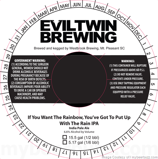 Evil Twin If You Want The Rainbow, You’ve Got To Put Up With The Rain IPA Evil Twin If You Want The Rainbow, You’ve Got To Put Up With The Rain IPA