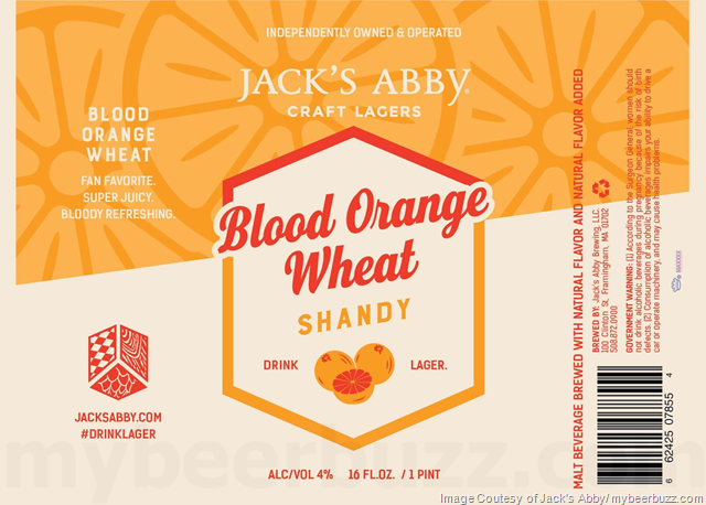 Jack’s Abby - Blood Orange Wheat (Radler, Shandy, Bier) Jack’s Abby - Blood Orange Wheat (Radler, Shandy, Bier)