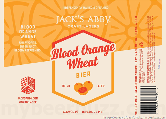 Jack’s Abby - Blood Orange Wheat (Radler, Shandy, Bier) Jack’s Abby - Blood Orange Wheat (Radler, Shandy, Bier)
