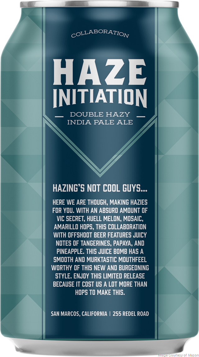 Mason Ale Works & Offshoot Beer Collaborate On "Haze Initiation" Hazy DIPA Mason Ale Works & Offshoot Beer Collaborate On "Haze Initiation" Hazy DIPA