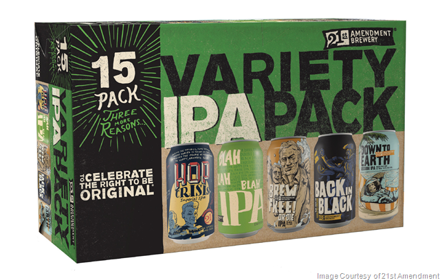 21st Amendment Brewery Introduces Two New 15 Packs 21st Amendment Brewery Introduces Two New 15 Packs