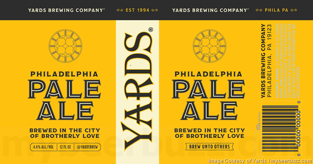 Yards Brewing IPA & Philadelphia Pale Ale Coming To Cans Yards Brewing IPA & Philadelphia Pale Ale Coming To Cans