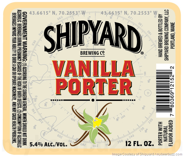 Shipyard Brewing Updating Vanilla Porter Shipyard Brewing Updating Vanilla Porter