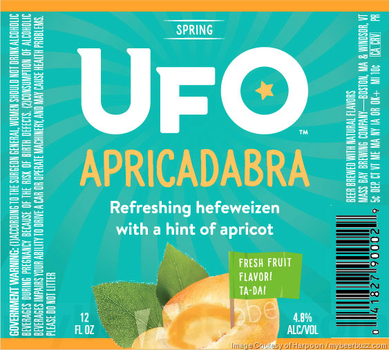 Harpoon Adding UFO Apricadabra Cans & Bottles Harpoon Adding UFO Apricadabra Cans & Bottles