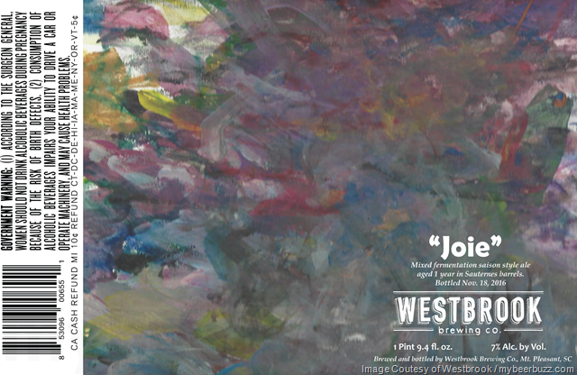 Westbrook Brewing Adding Jaune & Joie Westbrook Brewing Adding Jaune & Joie