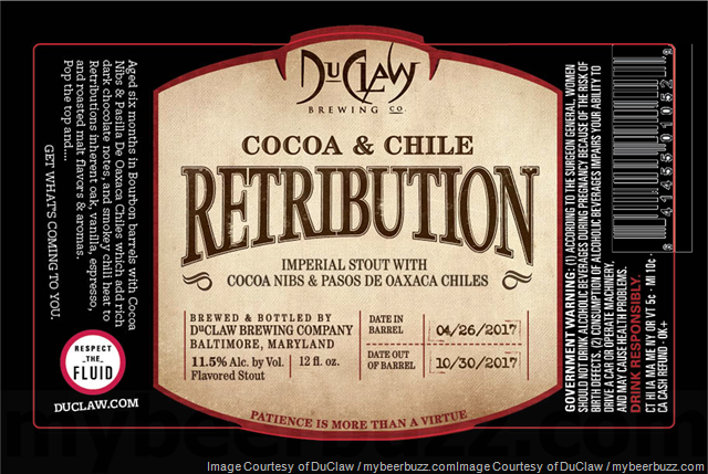 DuClaw - Cocoa & Chile Retribution DuClaw - Cocoa & Chile Retribution