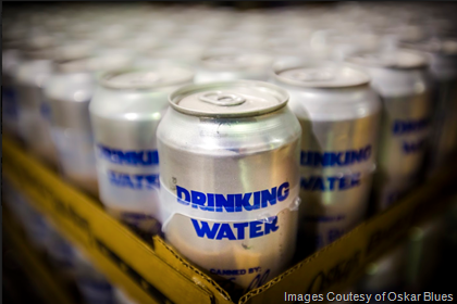 Oskar Blues Brewery Continues to Halt Beer Production to Can 220,200 Cans of Safe Drinking Water for Flood-Ravaged Texans Oskar Blues Brewery Continues to Halt Beer Production to Can 220,200 Cans of Safe Drinking Water for Flood-Ravaged Texans