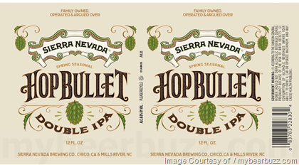Sierra Nevada Adding NEW Hop Bullet Double IPA Bottles & Cans Sierra Nevada Adding NEW Hop Bullet Double IPA Bottles & Cans
