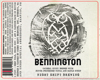 Night Shift - Santilli American IPA, Bennington & The 87 Now Being Brewed @ Smuttynose Night Shift - Santilli American IPA, Bennington & The 87 Now Being Brewed @ Smuttynose