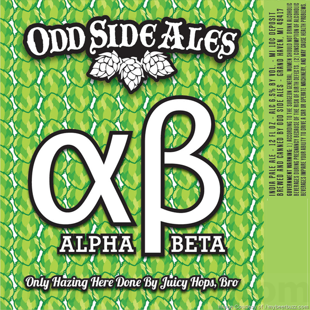 Odd Side Ales Alpha Beta Odd Side Ales Alpha Beta