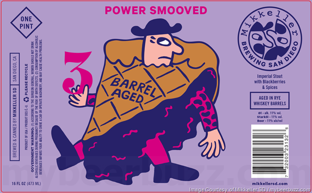 Mikkeller San Diego Working On Resting Brew Face & Barrel-Aged Power Smooved Mikkeller San Diego Working On Resting Brew Face & Barrel-Aged Power Smooved