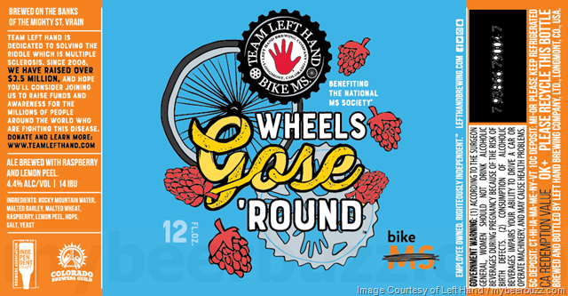 Left Hand Brewing Wheels Gose 'Round Left Hand Brewing Wheels Gose 'Round