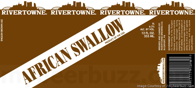 Rivertowne African Swallow Rivertowne African Swallow