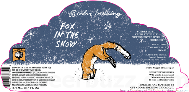 Off Color - Staveyard Framboise, ProCatsTination & Reine Des Renards Off Color - Staveyard Framboise, ProCatsTination & Reine Des Renards