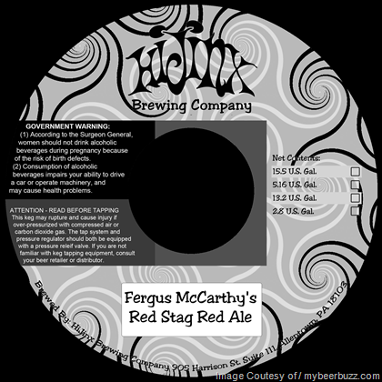 Fergus McCarthy’s Red Stag Red Ale & SimcoeSqueeze IPA. Fergus McCarthy’s Red Stag Red Ale & SimcoeSqueeze IPA.