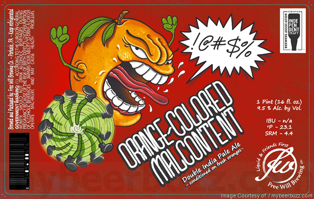 Free Will Orange-Colored Malcontent Free Will Orange-Colored Malcontent
