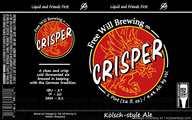 Free Will Brewing Crisper Free Will Brewing Crisper