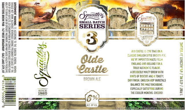 Squatters Olde Castle 16oz cans Squatters Olde Castle 16oz cans