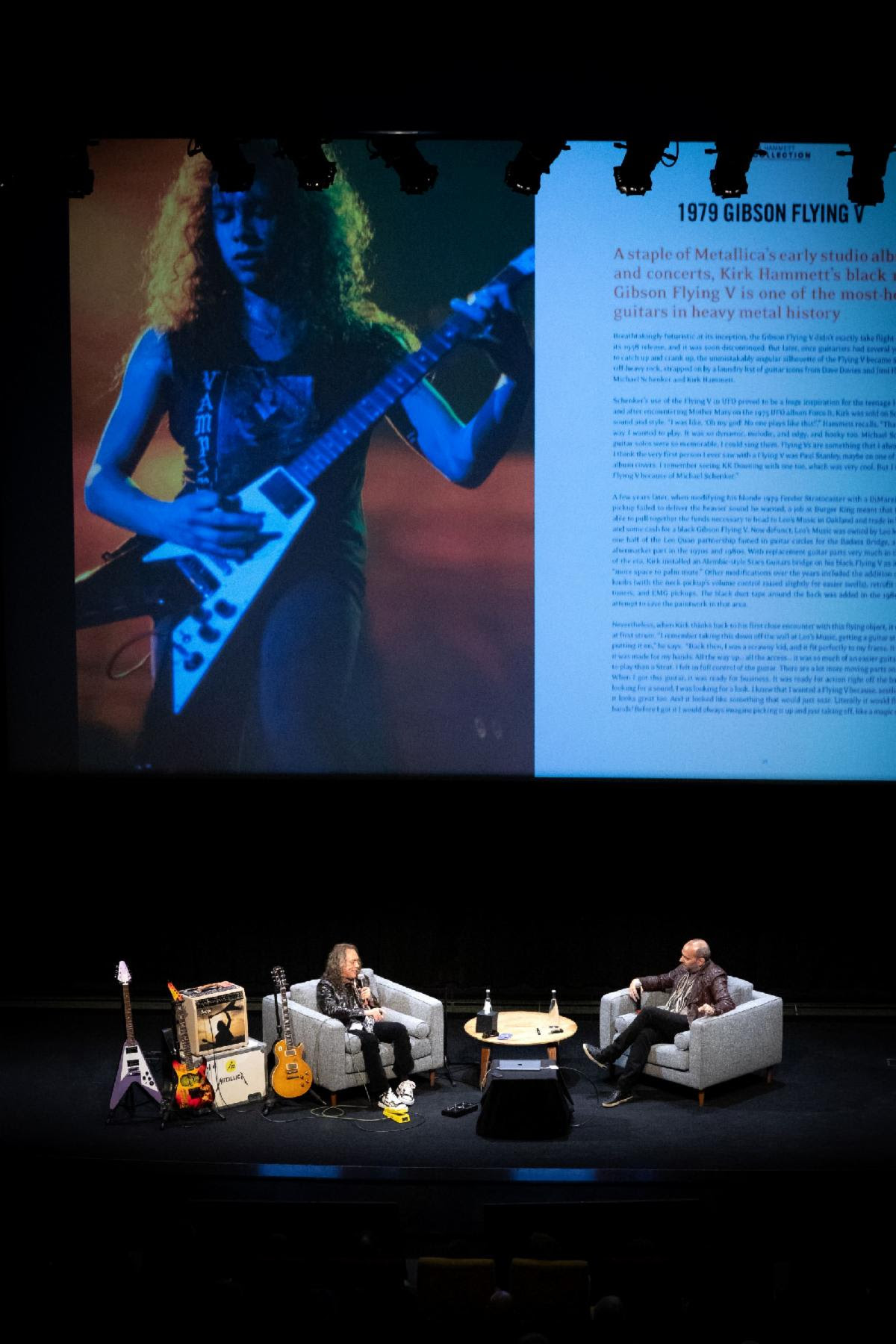 KIRK HAMMETT THE COLLECTION: LIVE Events, Kirk Hammett of Metallica Joins Mark Agnesi of Gibson for An Intimate Live Discussion Spanning His Music Career and New Book 19 09784204 14ae 4f51 bdc4 45b1783ba24a