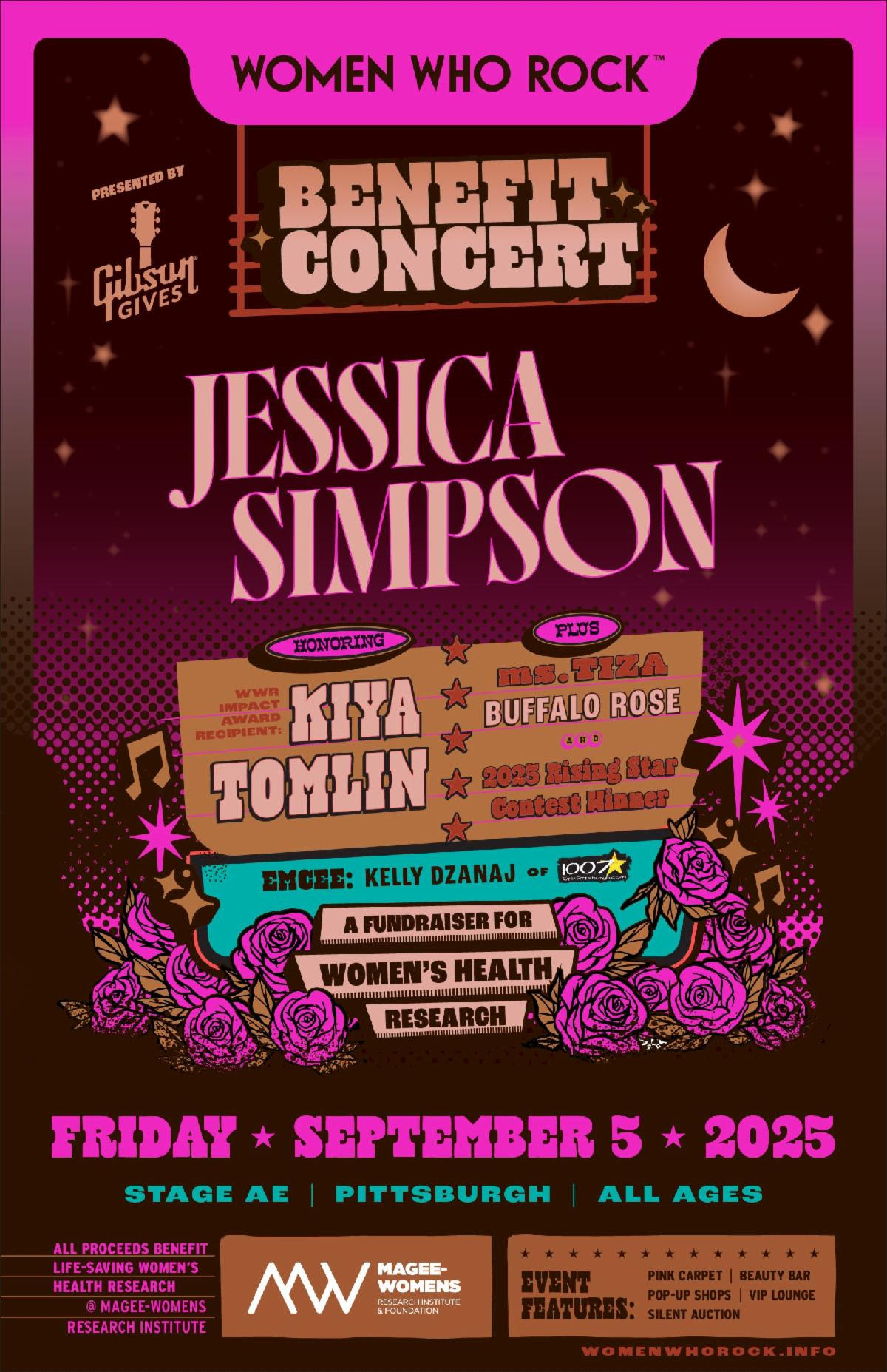 Jessica Simpson to Headline Women Who Rock™ Benefit Concert, Presented by Gibson Gives, Concert Returns to Pittsburgh on September 5 10 17f1aca3 264f 4bde 880f da411f55291d
