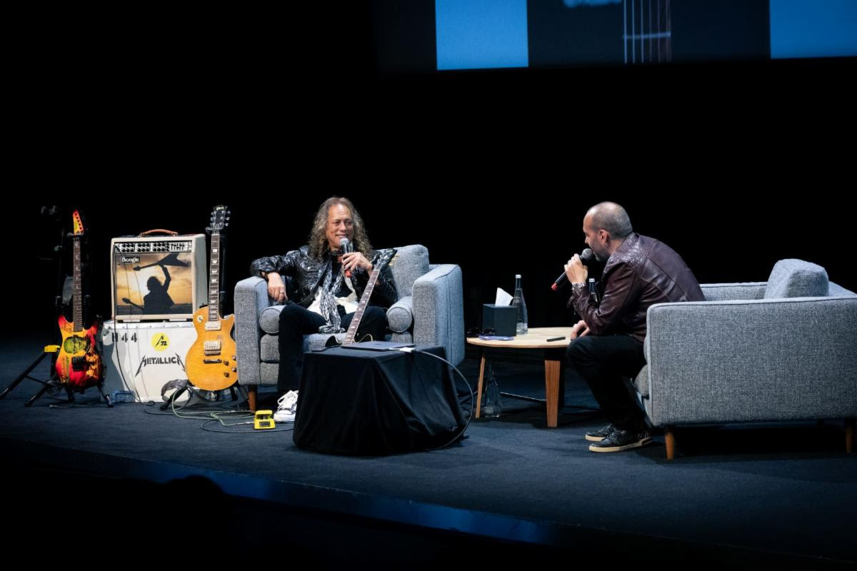 KIRK HAMMETT THE COLLECTION: LIVE Events, Kirk Hammett of Metallica Joins Mark Agnesi of Gibson for An Intimate Live Discussion Spanning His Music Career and New Book 18 26bd43d5 c234 405e 8851 f89fd4a02747