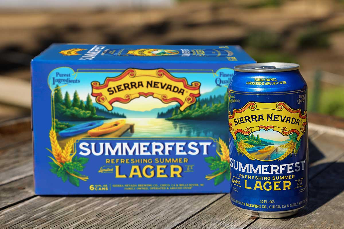 A six-pack and can of Sierra Nevada Summerfest Sierra Nevada Summerfest Returns For 2025