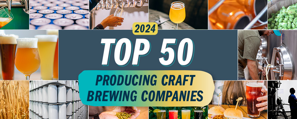 The Brewers Association Announces The Annual Production Report & Top 50 Producing Craft Brewing Companies The Brewers Association Announces The Annual Production Report & Top 50 Producing Craft Brewing Companies
