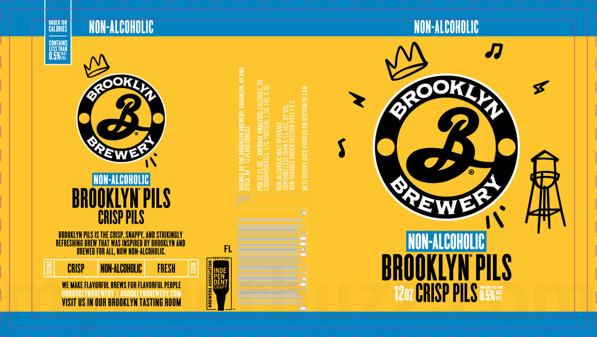 Brooklyn Brewery Adding Non-Alcoholic Brooklyn Pils & Non-Alcoholic Playa De Brooklyn Brooklyn Brewery Adding Non-Alcoholic Brooklyn Pils & Non-Alcoholic Playa De Brooklyn