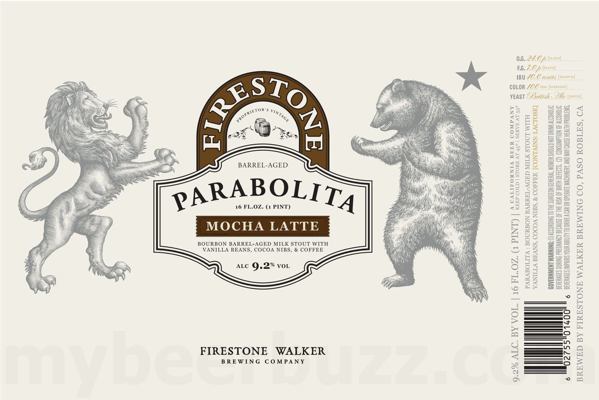 Firestone Walker Working On Parabolita Mocha Latte Cans, Paraboloid Firestone Walker Working On Parabolita Mocha Latte Cans, Paraboloid