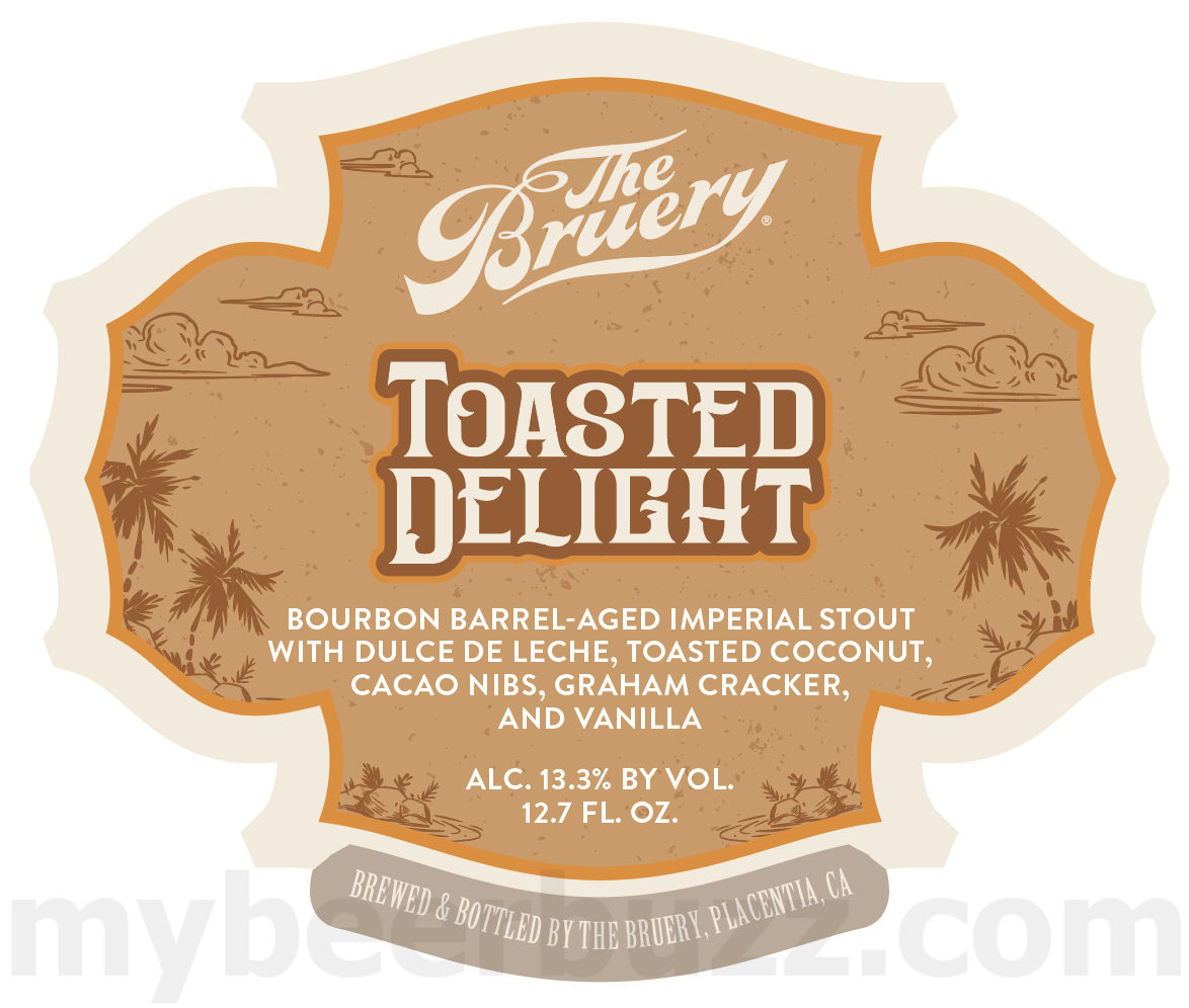 The Bruery Adding Toasted Delight BBA Imperial Stout The Bruery Adding Toasted Delight BBA Imperial Stout