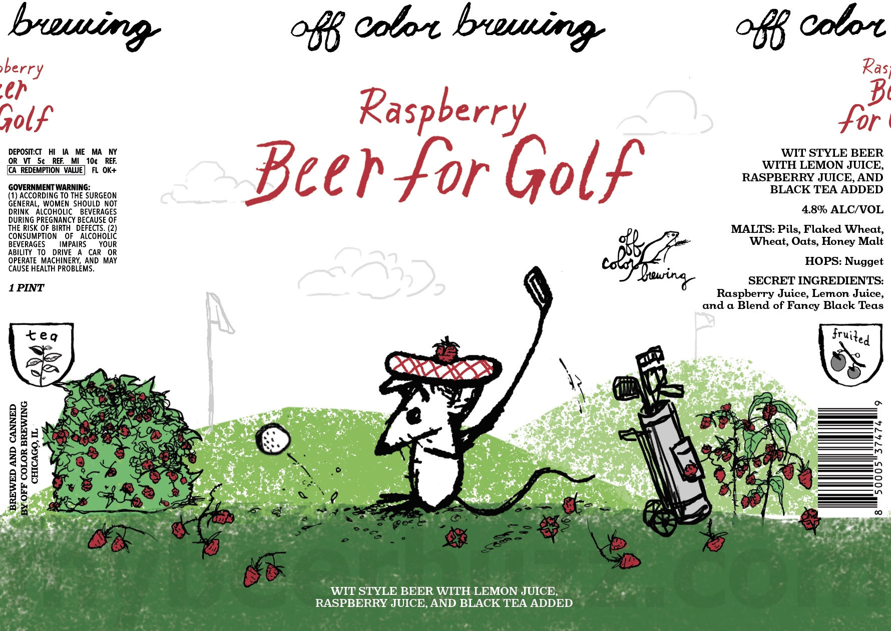 Off Color Brewing Adding Raspberry Beer For Golf, Barrel Aged Growl Royale & Beer For The Future Off Color Brewing Adding Raspberry Beer For Golf, Barrel Aged Growl Royale & Beer For The Future