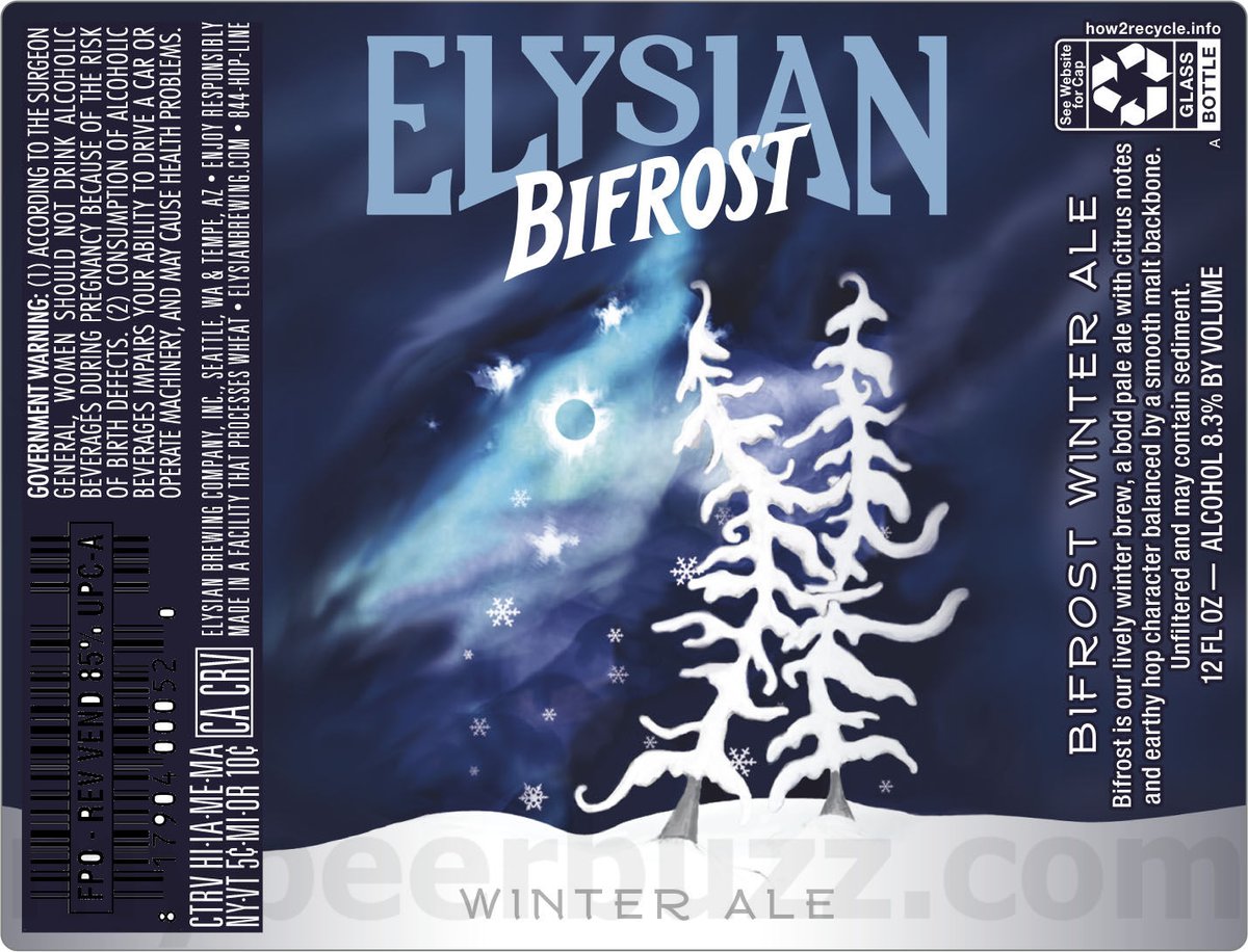 Elysian Brewing Revealing 2025 Bifrost Winter Ale Elysian Brewing Revealing 2025 Bifrost Winter Ale