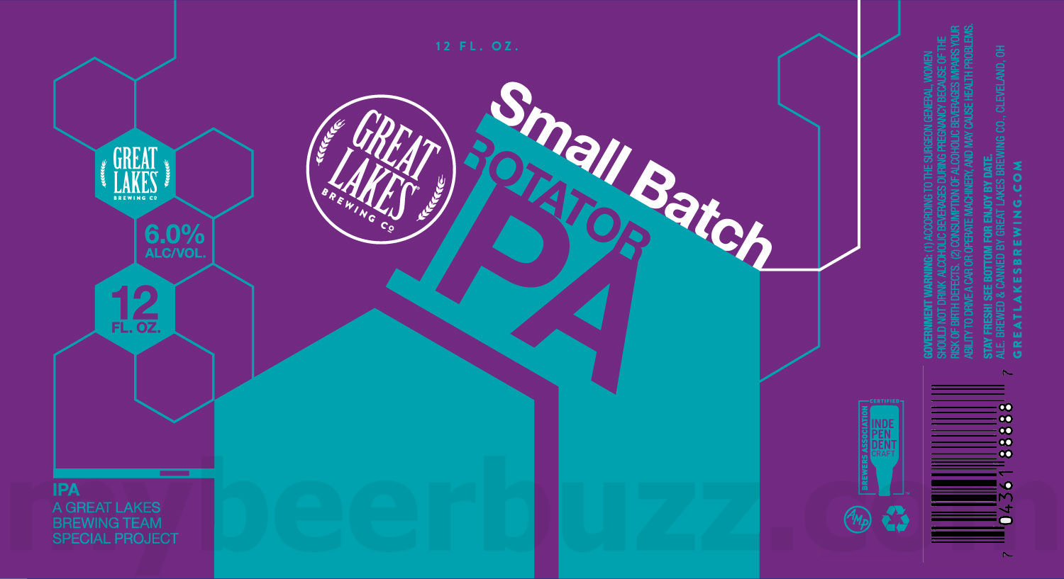 Great Lakes Adding New Small Batch Rotator IPA Great Lakes Adding New Small Batch Rotator IPA