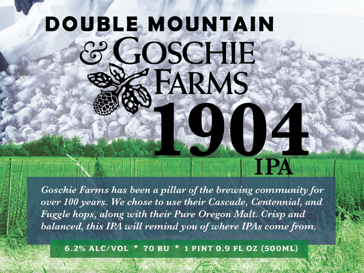 Double Mountain Releasing 1904 IPA Collaboration Double Mountain Releasing 1904 IPA Collaboration