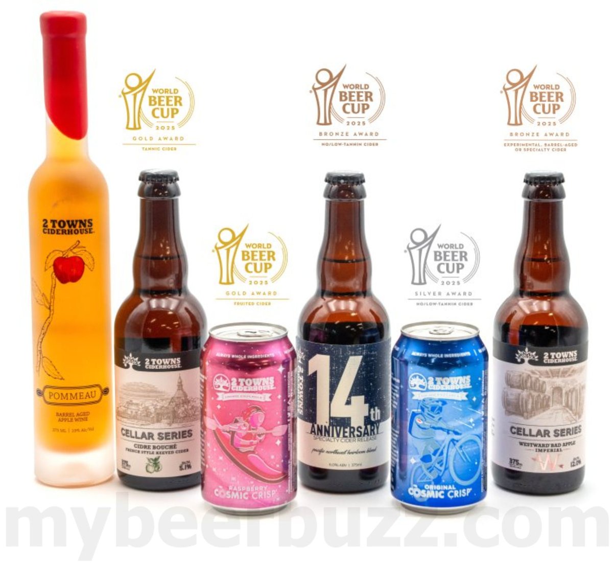 Cider’s Big Moment: 2 Towns Wins Big in World Beer Cup® Debut Cider’s Big Moment: 2 Towns Wins Big in World Beer Cup® Debut