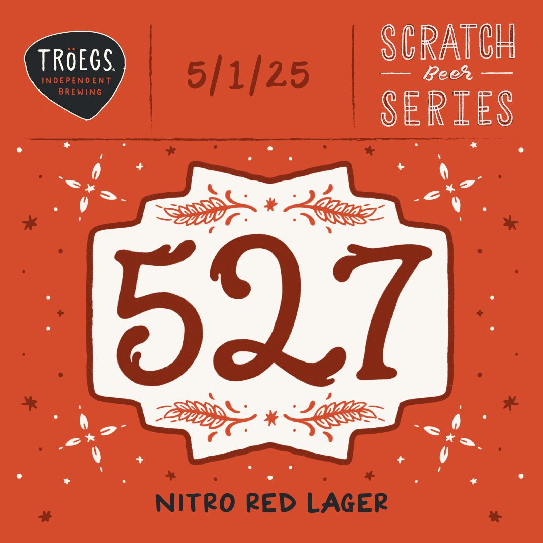 Tröegs Releasing Scratch # 527 Nitro Red Lager & 528 Czech Style Pils Tröegs Releasing Scratch # 527 Nitro Red Lager & 528 Czech Style Pils