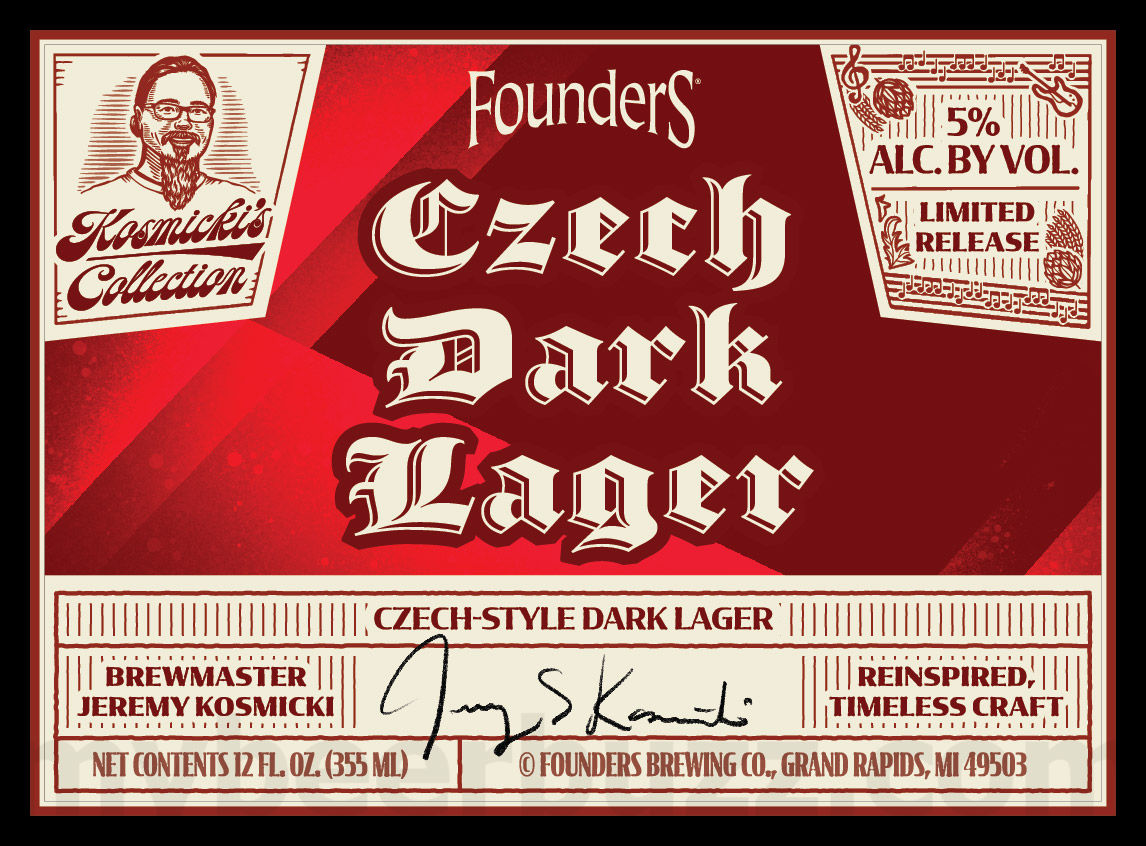 Founders Czech Dark Lager Coming To Kosmicki’s Collection Founders Czech Dark Lager Coming To Kosmicki’s Collection