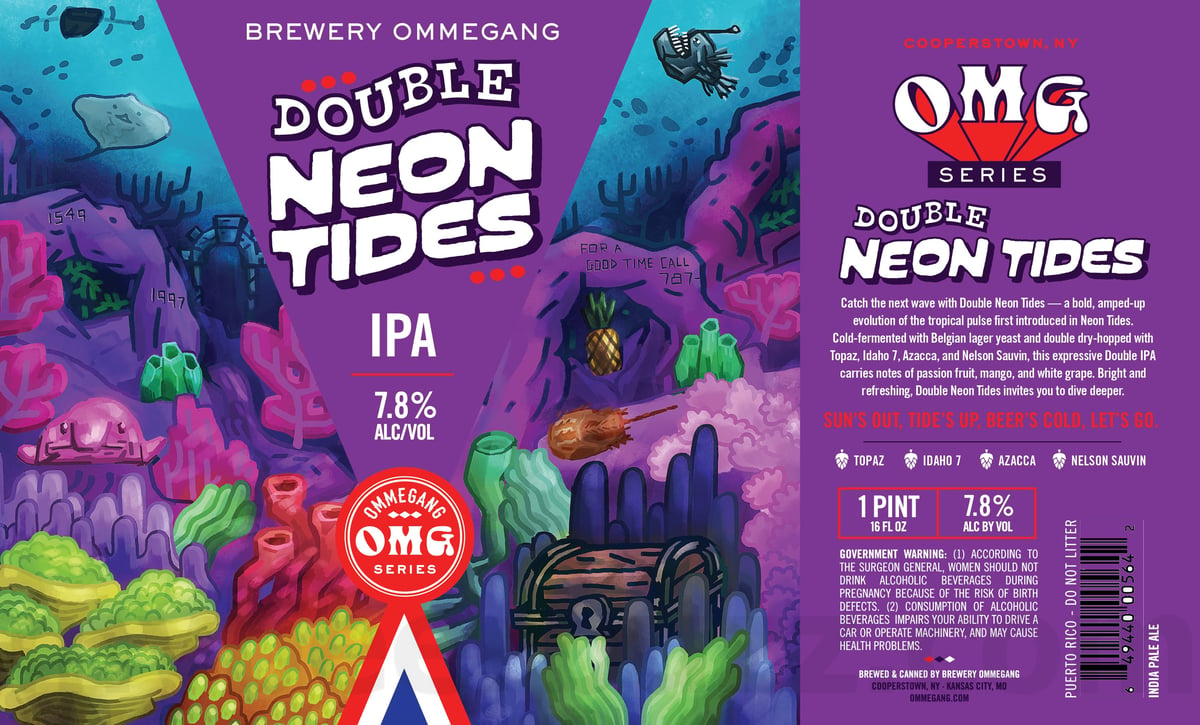 Brewery Ommegang Double Neon Tides Coming To OMG Series Brewery Ommegang Double Neon Tides Coming To OMG Series