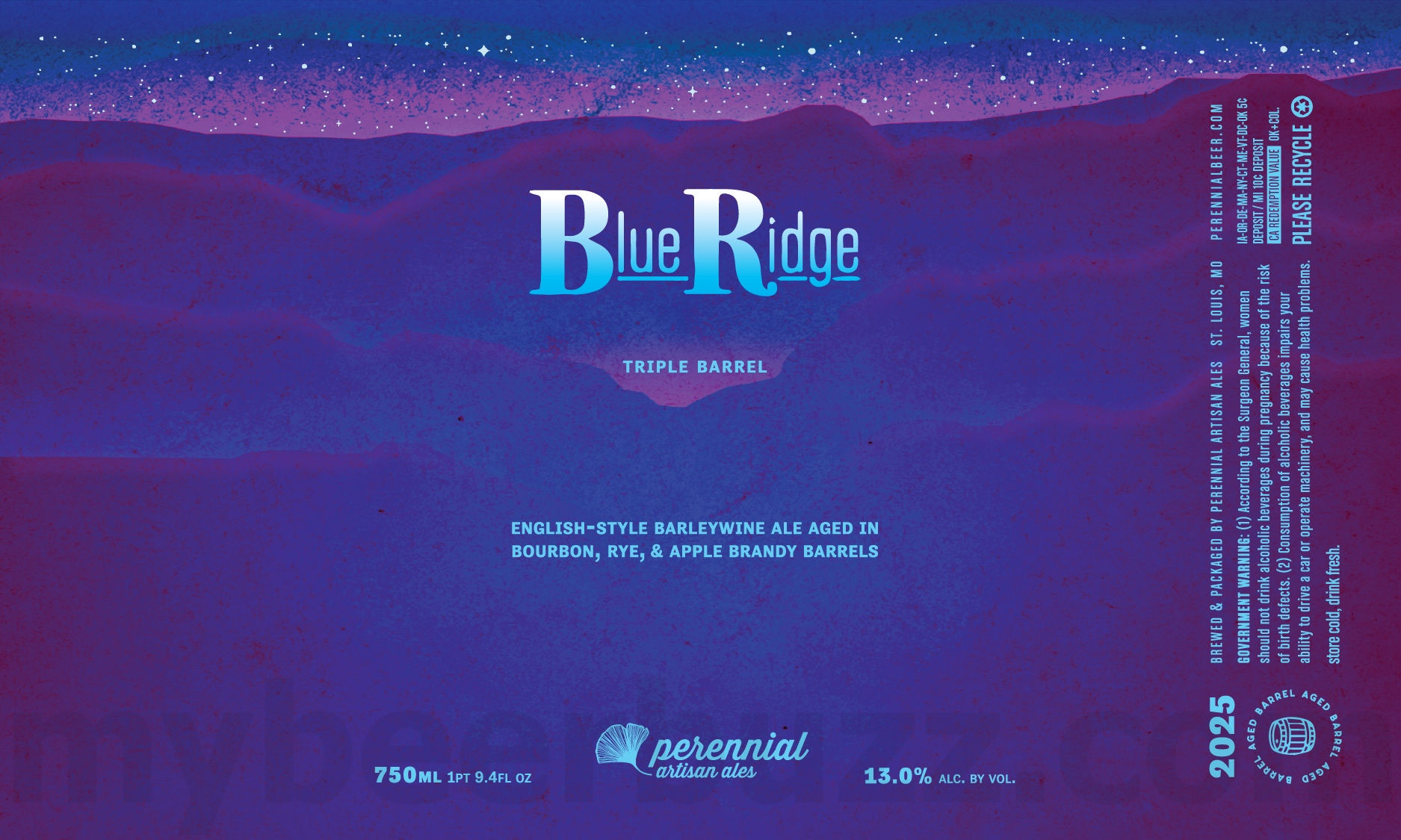 Perennial Artisan Ales Adding Blue Ridge Triple Barrel Bottles Perennial Artisan Ales Adding Blue Ridge Triple Barrel Bottles