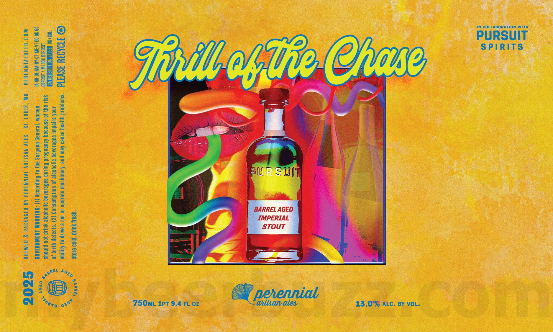 Perennial Artisan Ales Adding Blue Ridge Triple Barrel, Thrill Of The Chase, New World Palate, Crow Beer, Infinite Sunrise & O'Doyle Rules! Bottles 15 apostMBB 179
