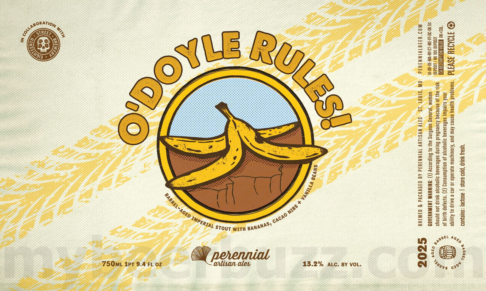 Perennial Artisan Ales Adding Blue Ridge Triple Barrel, Thrill Of The Chase, New World Palate, Crow Beer, Infinite Sunrise & O'Doyle Rules! Bottles 16 apostMBB 180