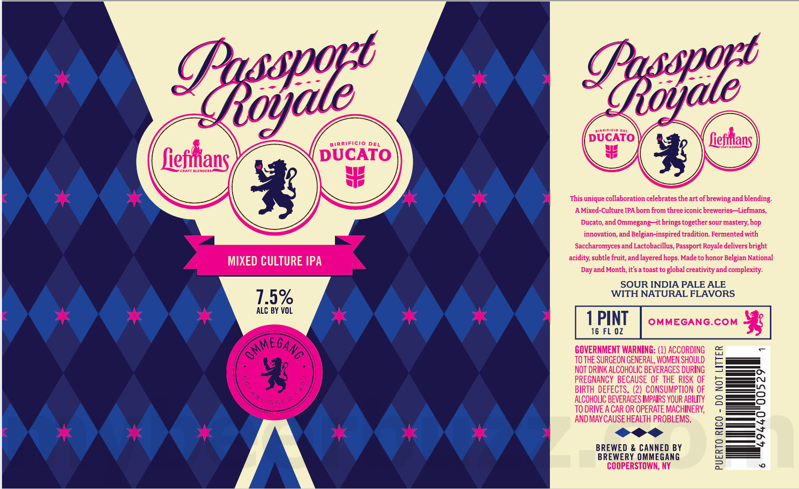 Brewery Ommegang, Liefmans & Birrificio Del Ducato Collaborate On Passport Royale Brewery Ommegang, Liefmans & Birrificio Del Ducato Collaborate On Passport Royale