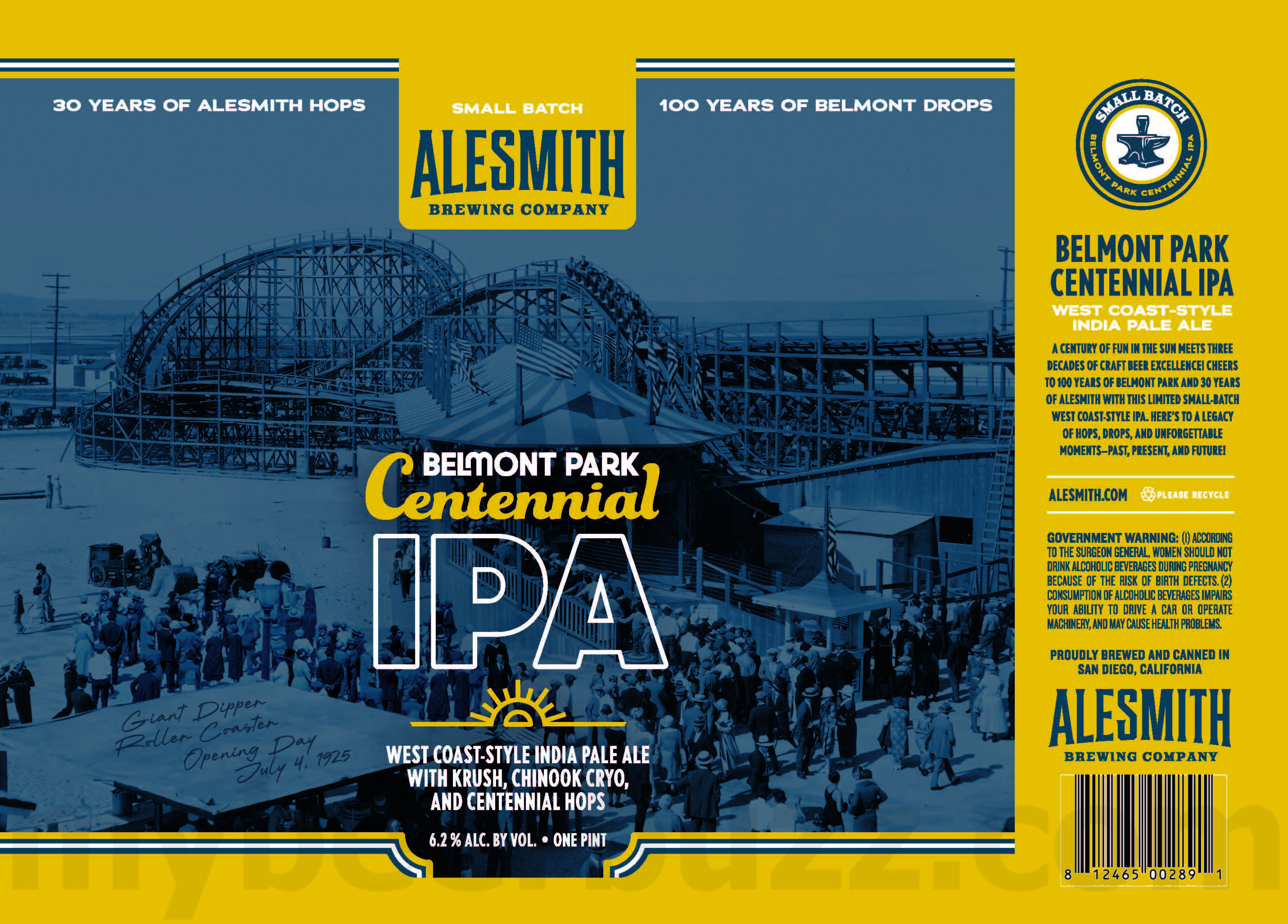AleSmith Adding Belmont Park Centennial IPA AleSmith Adding Belmont Park Centennial IPA