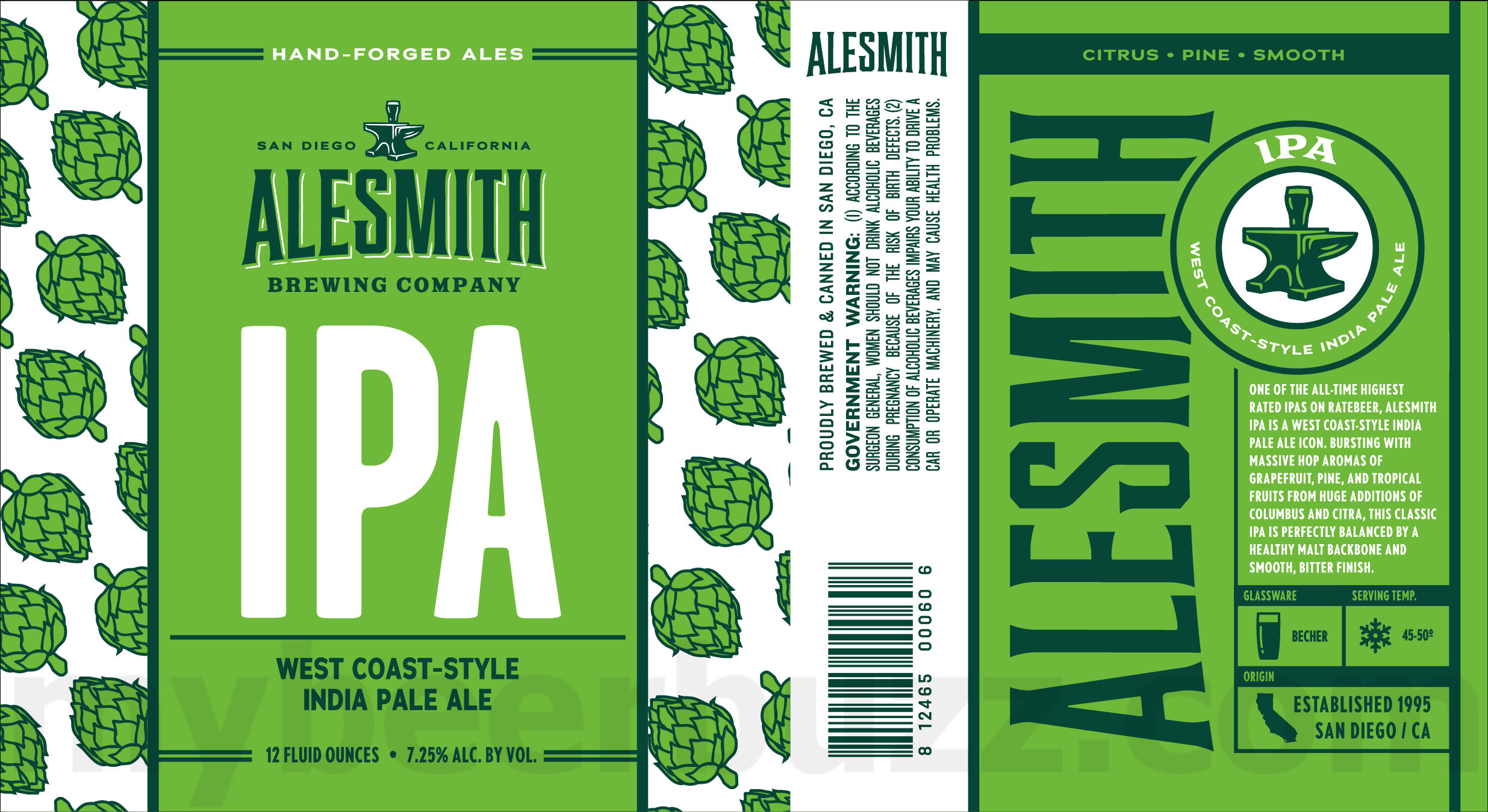 AleSmith Adding Belmont Park Centennial IPA / AleSmith IPA 8 AleSMith 2025 IPA 12oz cans