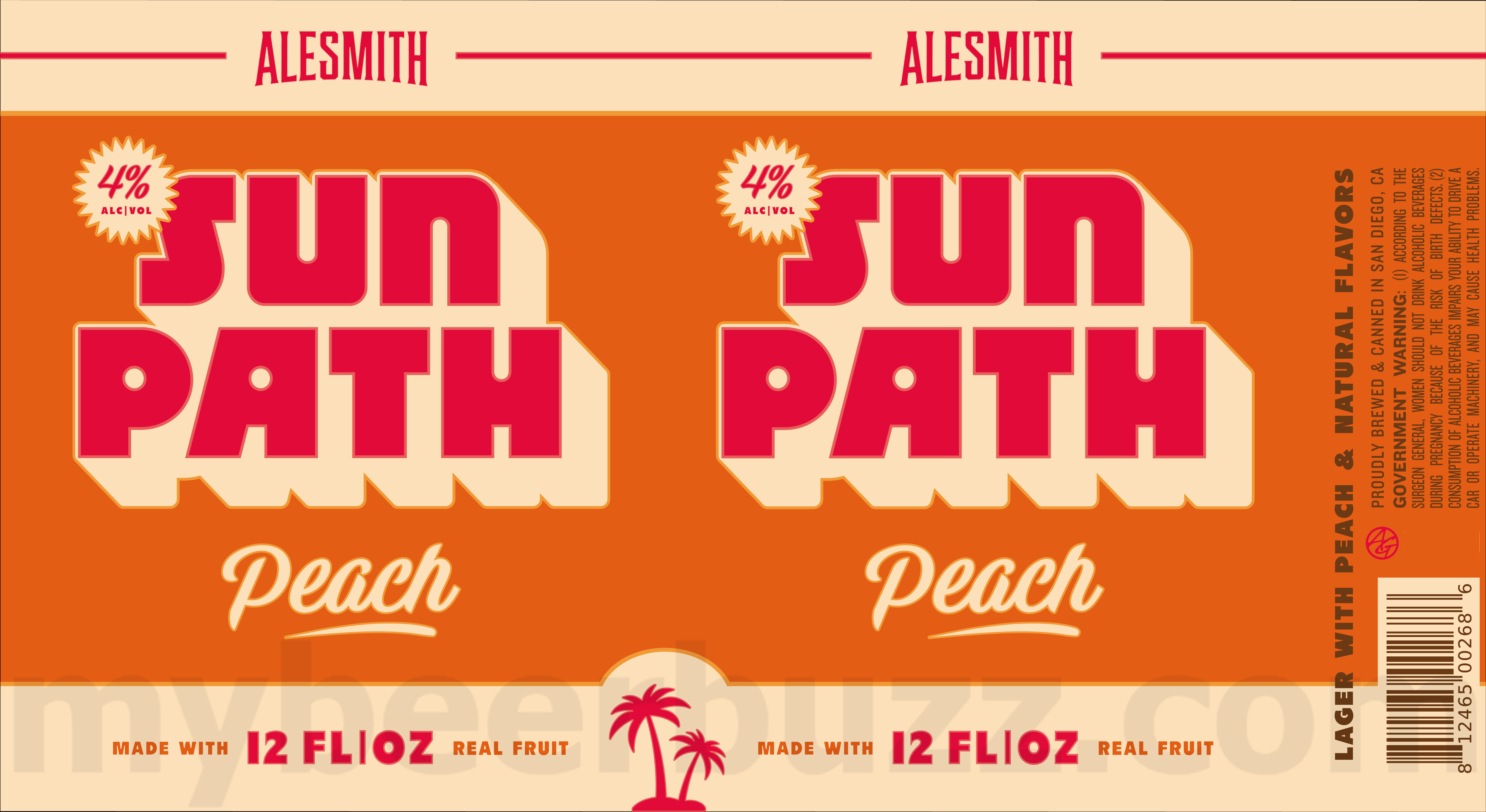 AleSmith Adding Sun Path Peach Cans AleSmith Adding Sun Path Peach Cans