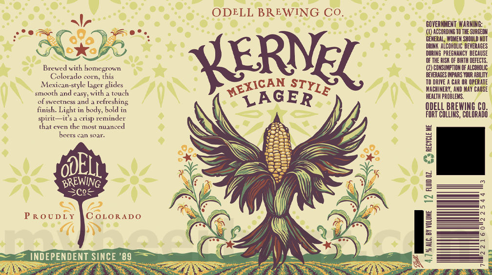 Odell Brewing Adding El Kernel Mexican Style Lager / Kernel / Stratisfied 8 apostMBB 280
