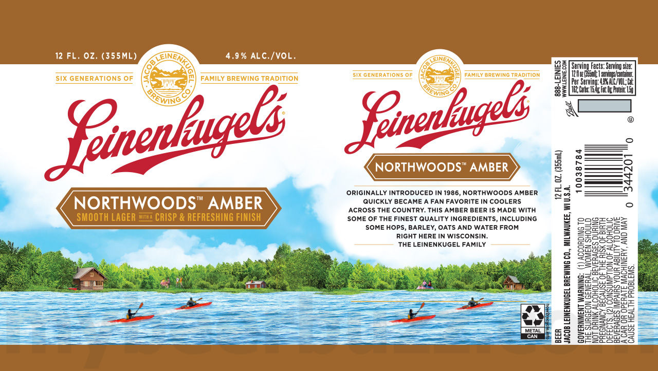 Leinenkugel’s Adding Legacy Ale 19.2oz Cans / Oktoberfest / Leinie Lodge Lime / Dark Lager / Northwoods Amber / White Mocha Stout / High Shore Shandy / Los Bravos / Viktor's Voyage 29 apostMBB 304