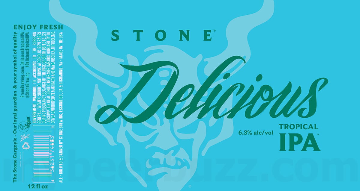 Stone Adding Delicious Tropical IPA Stone Adding Delicious Tropical IPA